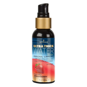Густа змазка на водній основі Sensuva UltraThick Water-Based Strawberry (57 мл) без парабенів