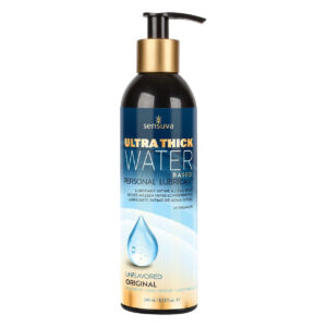 Густа змазка Sensuva Ultra-Thick Water-Based (240 мл) на водній основі, без гліцерину та парабенів