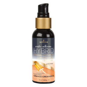 Змазка водно-силіконова Sensuva Hybrid Orange Creamsicle 57мл без цукру, можна для оральних пестощів