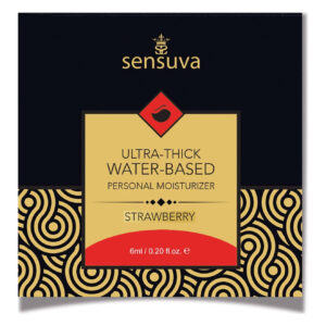 Пробник Sensuva - Ultra–Thick Water-Based Strawberry (6 мл)