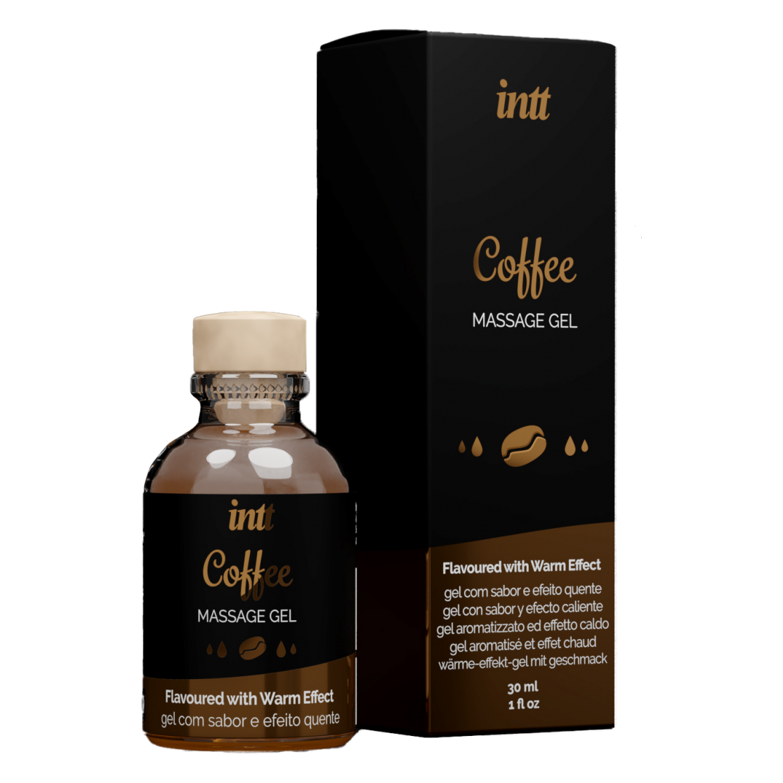 Масажний гель для інтимних зон Intt Coffee (30 мл) розігрівальний Масажний гель для інтимних зон Intt Coffee (30 мл) розігрівальний