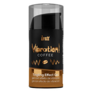 Рідкий вібратор Intt Vibration Coffee (15 мл), густий гель, дуже смачний, діє до 30 хвилин
