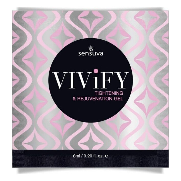 Пробник звужувального гелю Sensuva - Vivify Tightening & Rejuvenation (6 мл) Пробник звужувального гелю Sensuva - Vivify Tightening & Rejuvenation (6 мл)