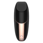 Вакуумний кліторальний стимулятор Satisfyer Love Triangle Black з керуванням через інтернет