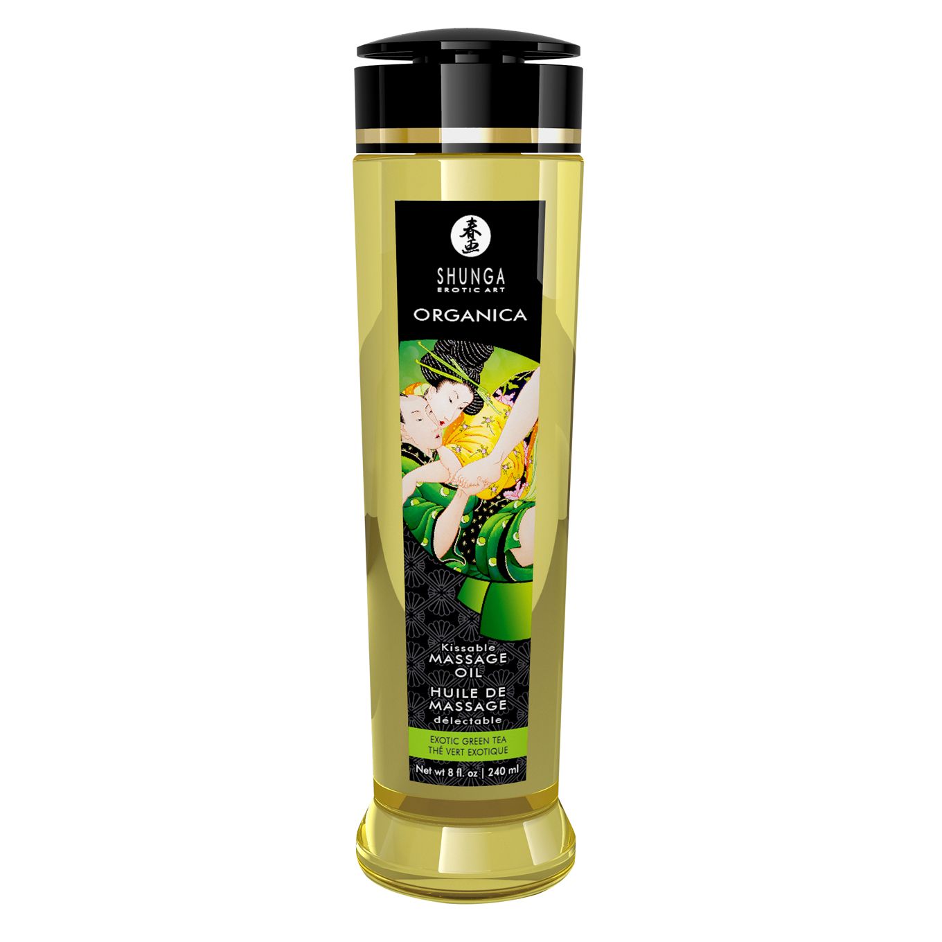 Органічна масажна олія Shunga ORGANICA – Exotic green tea (240 мл) з вітаміном Е Органічна масажна олія Shunga ORGANICA – Exotic green tea (240 мл) з вітаміном Е