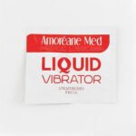 Пробник лубриканта з ефектом вібрації Amoreane Med Liquid Vibrator Strawberry (2 мл)