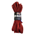 Джутова мотузка для шібарі Feral Feelings Shibari Rope, 8 м червона