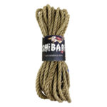 Джутова мотузка для шібарі Feral Feelings Shibari Rope, 8 м сіра