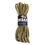 Джутова мотузка для шібарі Feral Feelings Shibari Rope, 8 м сіра