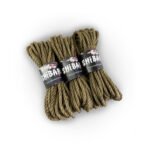 Джутова мотузка для шібарі Feral Feelings Shibari Rope, 8 м сіра