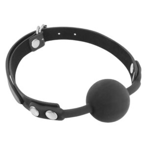 Класичний кляп з силіконовою кулькою Fetish Tentation Silicone Gag Ball