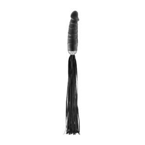 Флогер з ручкою-дилдо Fetish Tentation Whip with Dildo Handle
