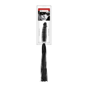 Флогер з ручкою-дилдо Fetish Tentation Whip with Dildo Handle