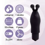 Вібратор на палець FeelzToys Magic Finger Vibrator Black