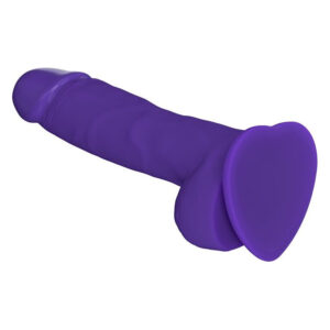 Реалістичний фалоімітатор Strap-On-Me SOFT REALISTIC DILDO Violet - Size XL