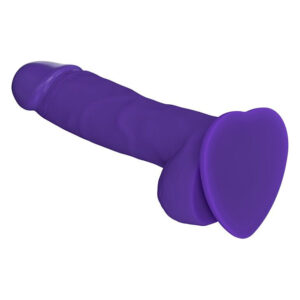 Реалістичний фалоімітатор Strap-On-Me SOFT REALISTIC DILDO Violet - Size L