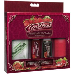 Набір для мінету Doc Johnson GoodHead Fundamentals Kit, картонна коробка