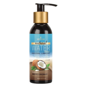 Змазка на водній основі Sensuva Natural Water-Based Exotic Coconut (125 мл) без гліцерину і парабенів