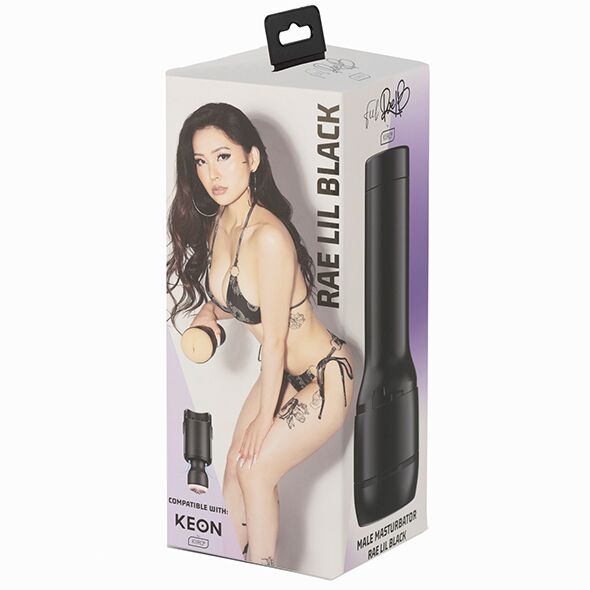 Мастурбатор Kiiroo Feel Rae Lil Black, копія вагіни порнозірки Мастурбатор Kiiroo Feel Rae Lil Black, копія вагіни порнозірки