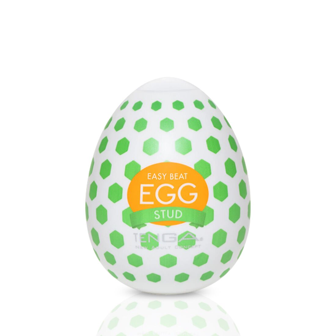 Мастурбатор-яйце Tenga Egg Stud із шестикутними виступами Мастурбатор-яйце Tenga Egg Stud із шестикутними виступами