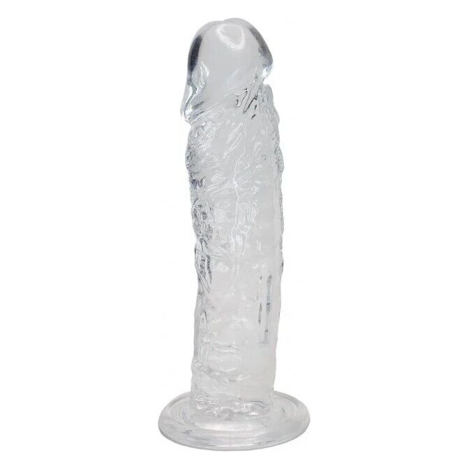 Прозорий фалоімітатор Alive Jelly Dildo Empire, ТПЕ, присоска, діаметр 4,3см, довжина 19,3см Прозорий фалоімітатор Alive Jelly Dildo Empire, ТПЕ, присоска, діаметр 4,3см, довжина 19,3см