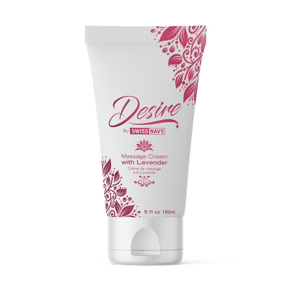 Масажний крем з лавандою Desire by Swiss Navy Massage Cream 150 мл Масажний крем з лавандою Desire by Swiss Navy Massage Cream 150 мл