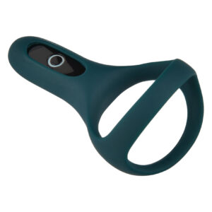 Подвійне ерекційне кільце Fun Town Rise Turquoise, керування зі смартфона, колір: зелений