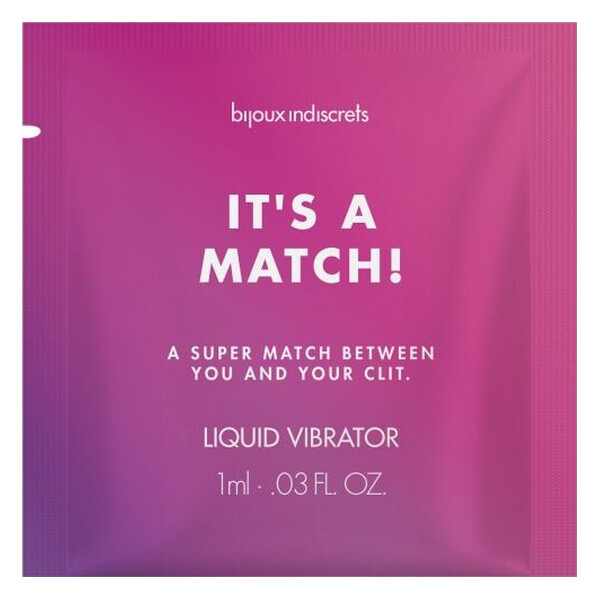 Пробник Bijoux Indiscrets Sachette It´s a Match (1 мл) Пробник Bijoux Indiscrets Sachette It´s a Match (1 мл)