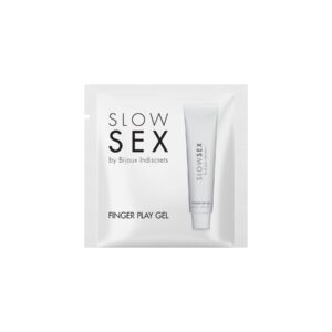 Пробник гель-змазки для мастурбації Bijoux Indiscrets Slow Sex Finger play gel