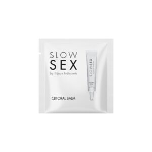 Пробник розігрівального бальзаму для клітора Bijoux Indiscrets Slow Sex Clitoral balm