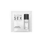 Пробник розігрівальної їстівної масажної олії Bijoux Indiscrets Slow Sex Warming massage oil
