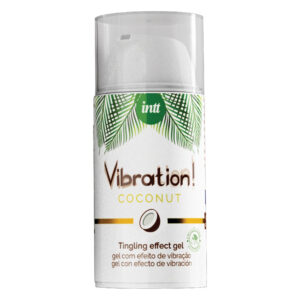 Рідкий вібратор Intt Vibration Coconut Vegan (15 мл), дуже смачний, діє до 30 хвилин