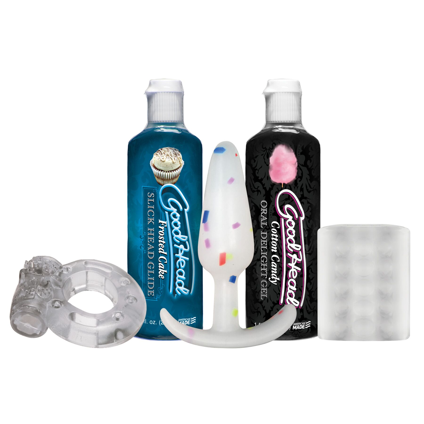 Набір Doc Johnson GoodHead - Party Pack - 5 Piece Kit Набір Doc Johnson GoodHead - Party Pack - 5 Piece Kit