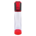 Автоматична вакуумна помпа Men Powerup Passion Enlargement system Red, перезаряджувана, 5 режимів