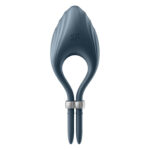 Ерекційне віброкільце-ласо Satisfyer Duelist Dark Blue, 10 режимів, потужний мотор