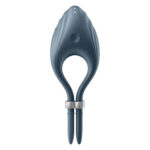 Ерекційне віброкільце-ласо Satisfyer Duelist Dark Blue, 10 режимів, потужний мотор