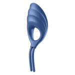 Ерекційне віброкільце-ласо Satisfyer Swordsman Blue, міцна фіксація, 10 режимів, потужний мотор