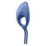 Ерекційне віброкільце-ласо Satisfyer Swordsman Blue, міцна фіксація, 10 режимів, потужний мотор
