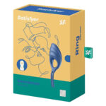 Ерекційне віброкільце-ласо Satisfyer Swordsman Blue, міцна фіксація, 10 режимів, потужний мотор