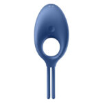 Ерекційне віброкільце-ласо Satisfyer Swordsman Blue, міцна фіксація, 10 режимів, потужний мотор