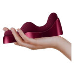 Універсальний sit-on-top вібратор Rocks Off Ruby Glow Blush, пульт ДК