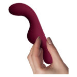 Універсальний sit-on-top вібратор Rocks Off Ruby Glow Blush, пульт ДК