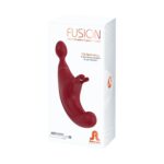 Супервібромасажер 3в1 Adrien Lastic Fusion, вібрації та пульсуючий кінчик