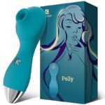 Вакуумний стимулятор KISTOY Polly Blue, колір: блакитний
