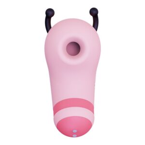 Вакуумний стимулятор із мікрострумами KISSTOY Beebe Pink, на палець