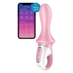 Анальний смарт-вібратор Satisfyer Air Pump Booty 5+, надувається