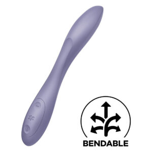 Універсальний вібратор Satisfyer G-Spot Flex 2, гнучкий стовбур із фіксацією положення