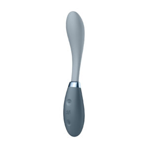 Вібратор Satisfyer G-Spot Flex 3 Grey, гнучкий стовбур із фіксацією положення
