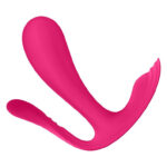 Подвійний смарт-вібратор у трусики Satisfyer Top Secret+ Pink