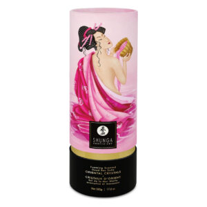 Пінлива сіль для ванни Shunga Dead Sea salt Oriental Crystals — Rose Petal (500 г), Мертвого моря